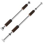 Adjustable Doorway Pull-Up Bar – Heavy-Duty 100kg Load Home Gym Equipment
