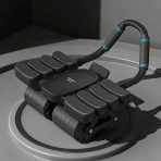 Ultra-Stable 4-Wheel Ab Roller Machine with Mobile Holder – Full Core Workout Equipment - Image 2