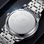 Watch for Man Luxury Men's Diamond Style Quartz Watch Smart Watch for Men Wrist Watch Gold/Black Gift for Boyfriend/Husband - Image 4